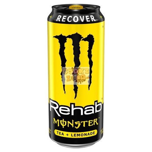 Monster Rehab Lemonade Tea Taurinnal 458ml (Canada)