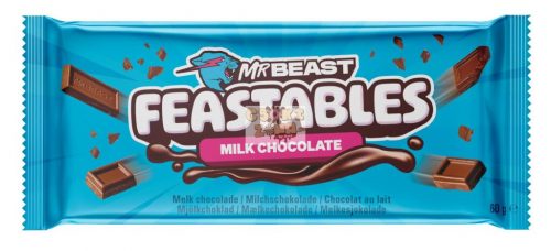 Mr Beast Feastables Milk Chocolate Bar 60g (10)