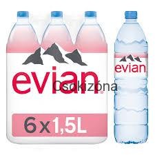 Evian 1,5 liter PET (6db/karton)