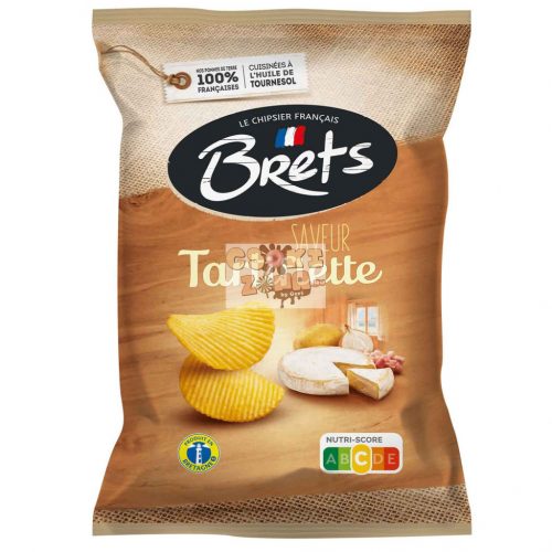 Brets sajtos bacon-ös chips 125g Szav. 2025.03.19.