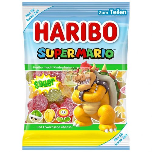 Haribo Super Mario savanyú gumicukor 175g (10)