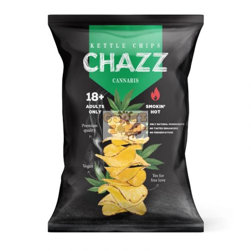 Chazz burgonya chips kender és jalapeno ízesítéssel 90g (15)