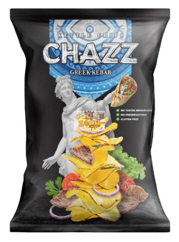 Chazz burgonya chips kebab ízesítéssel 90g (15)