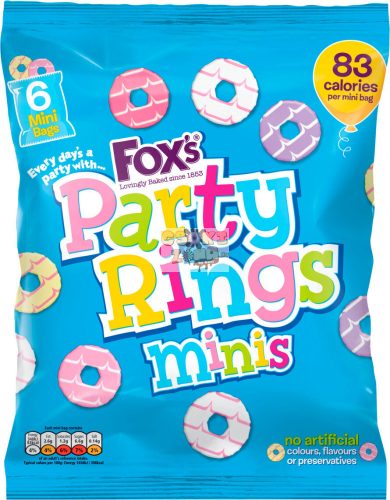 Fox's Party Rings 6x21g