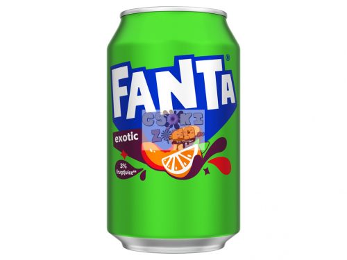 Fanta Exotic fat can 330ml (24)