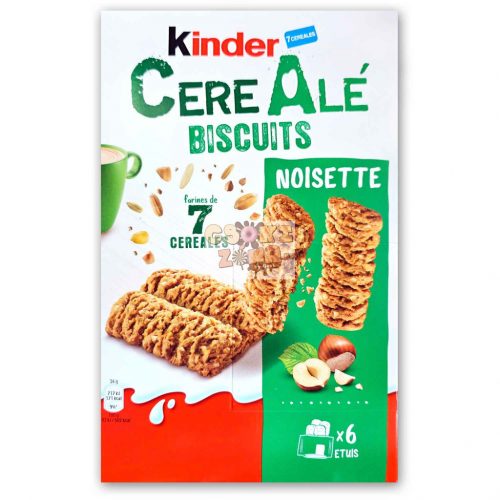 kinder CereAlé mogyorós keksz 6 db-os, 204g