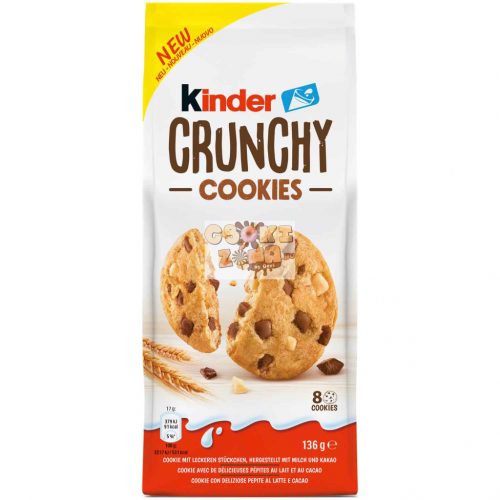 kinder Crunchy Cookies 136g