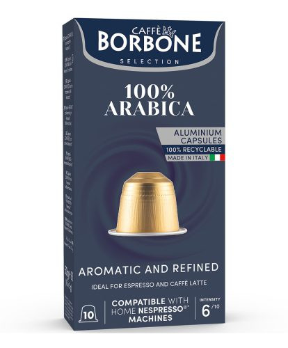 Caffe Borbone 100% Arabica Nespresso kapszula 10 db-os