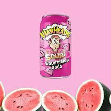 Warheads Watermelon Sour Soda 355ml(12)