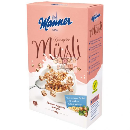 Manner ropogós müzli 500g